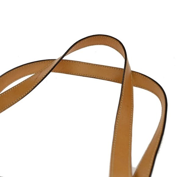 CELINE Logo Macadam Pattern Shoulder Tote Bag PVC Leather Brown GHW - Picture 9 of 16